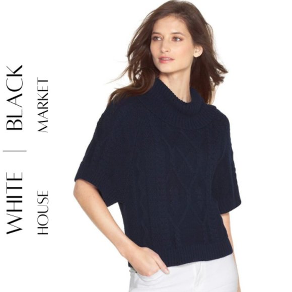 White House Black Market Sweaters - WHITE HOUSE BLACK MARKET Cowl Neck Sweater, S